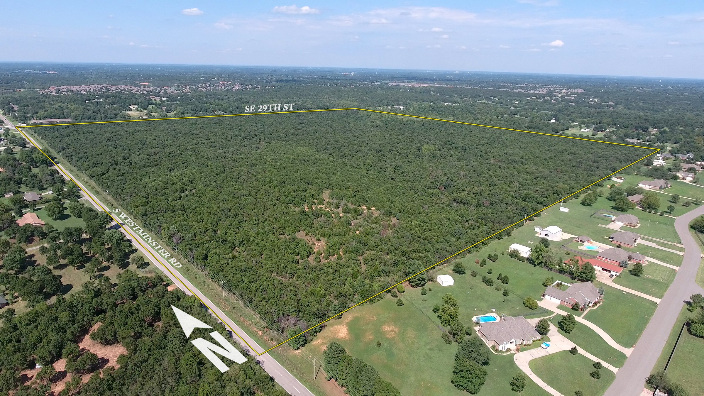 SW Corner - LAND AUCTION - 160+/- ACRES OFFERED IN 19 TRACTS IN OKLAHOMA CO., OK